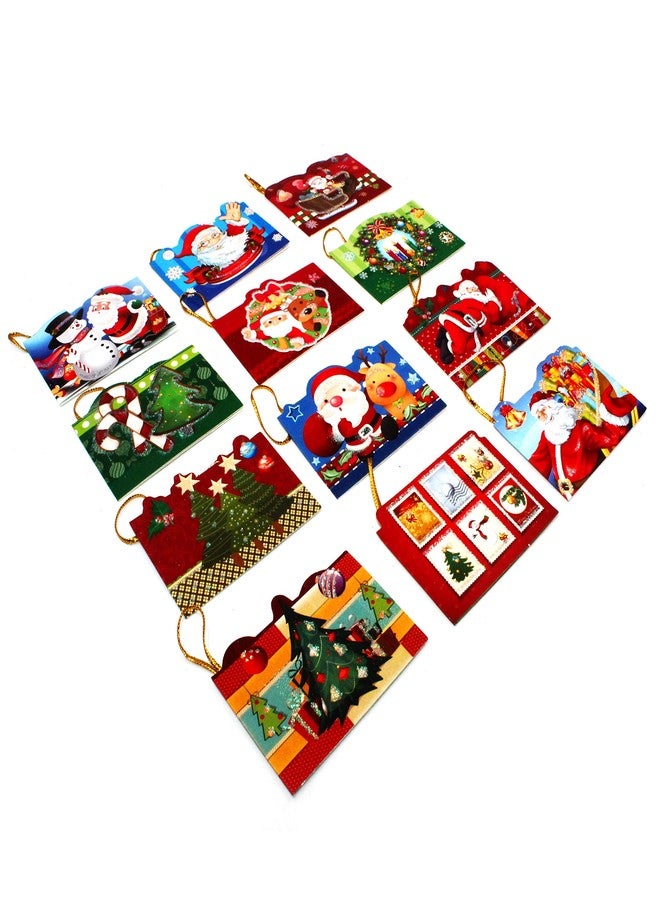 Jades : Christmas Theme Gift Wrappers 28 X 20 inch with Christmas 12 Gift Cards (Set A) - Image 4